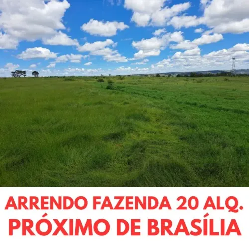 Arrendo fazenda 20 Alq/96ha próx. Brasília, acesso Lago Corumbá 4, Município de S.A.D