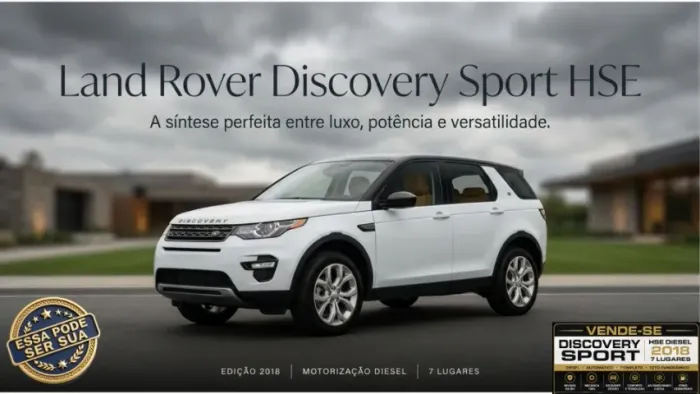 Land Rover Discovery Sport HSE 2.0 4X4 Diesel AUT 2018
