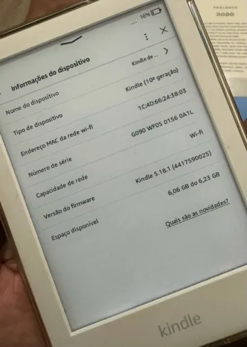 Kindle 10ª geração (2019) SOMENTE VENDA