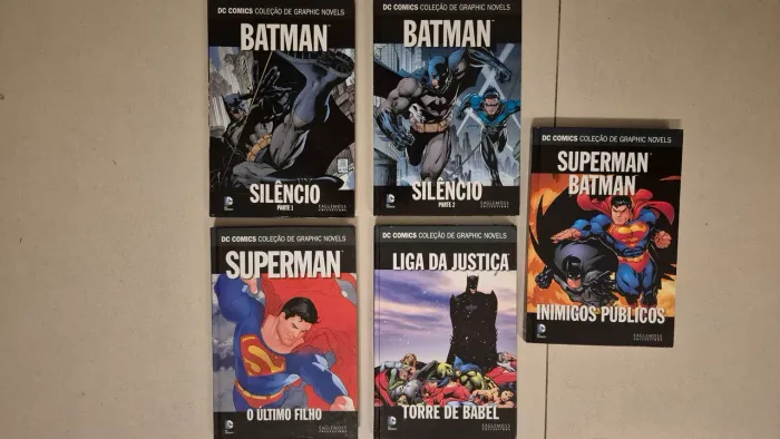 Coleção DC Comics Eaglemoss - Volumes 01 ao 05
