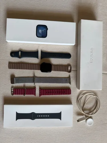 Apple Watch Séries 9 (Cellular + GPS) - 41mm Preto