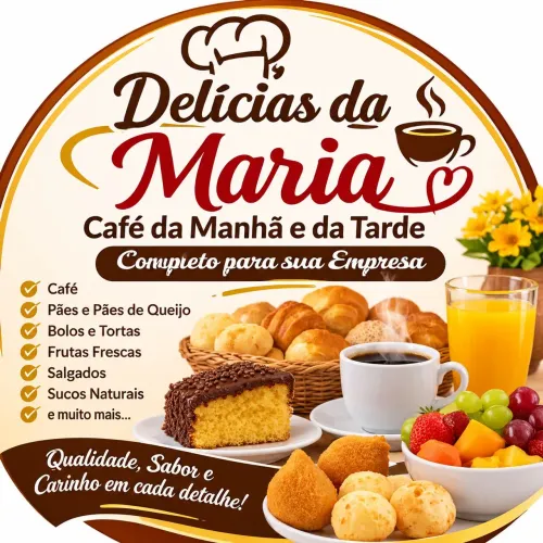 Delícias da Maria - Café da Manhã e da Tarde para Empresas