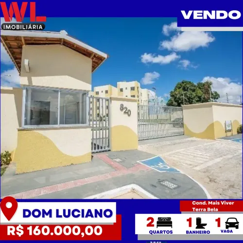 Vendo - Apartamento no bairro Dom Luciano, condomínio Mais Viver Terra Bela