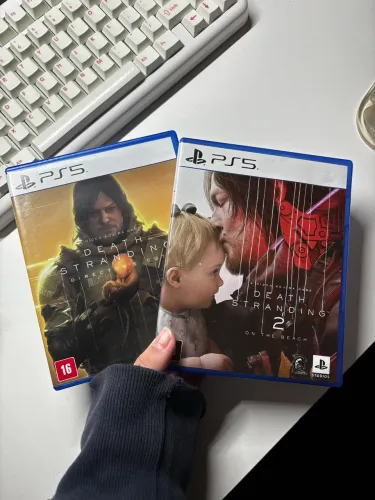 Death Stranding 1 + 2 mídia física PS5
