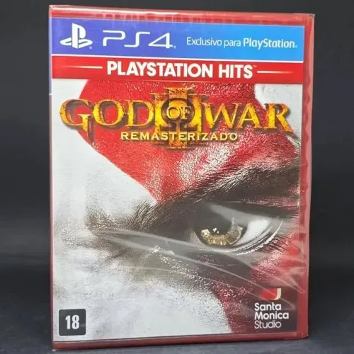 Ps4 Jogo God of war 3 novo