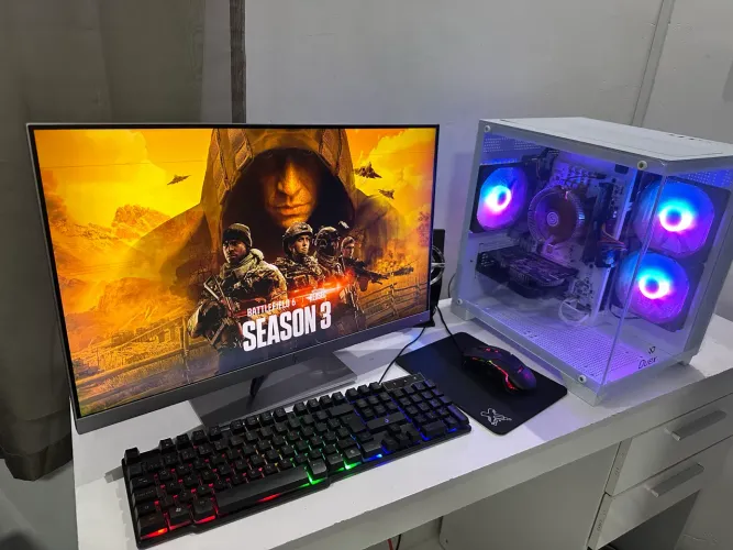 Pc Gamer i5 12400, 16Gb, 2Tb, GTX1650 com Jogos