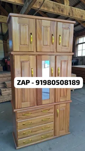 Guarda roupa de solteiro 3 portas 3 gavetas completo NOVO