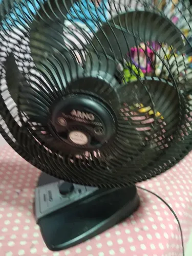 Ventilador , não gira., turbo silence, Arno, 50 cm , 6 pás , 127w, 220v