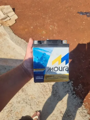 Bateria 6ah Moura Moto