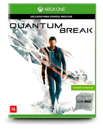 Jogo de Xbox one Quantum Break extremamente bem conservado funcionando perfeitamente