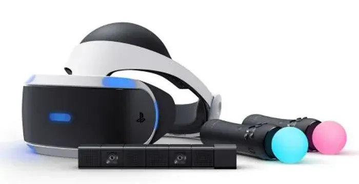 PlayStation VR completo + PS câmera + 2 PS move + adaptador PS5