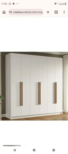 Guarda roupa 6 portas