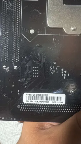 Placa mãe GT S1151 H110 M.2