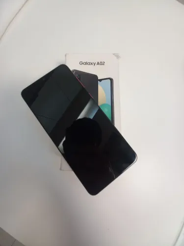 GALAXY A02 COM CAIXA E ACESSÓRIOS