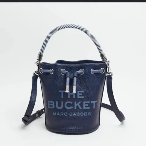 Bolsa the leather bucket da marc jacobs