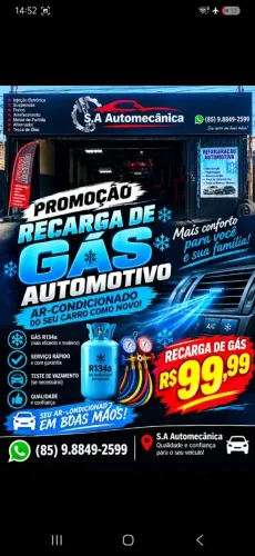 RECARGA DE GÁS AUTOMOTIVO.