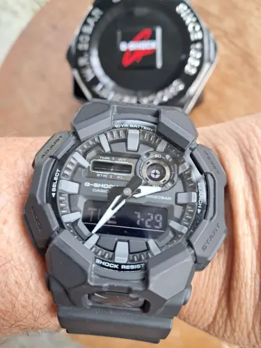 RELÓGIO CASIO G-SHOCK GA010 ORIGINAL CARBON CORE GUARD, 10 ANOS DE BATERIA.