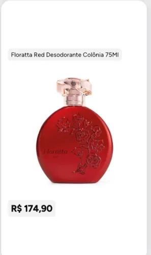 Perfume e creme