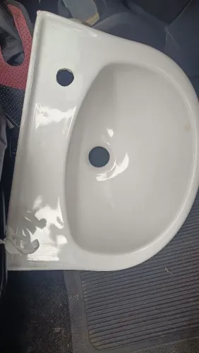 Pia de cerâmica para banheiro 