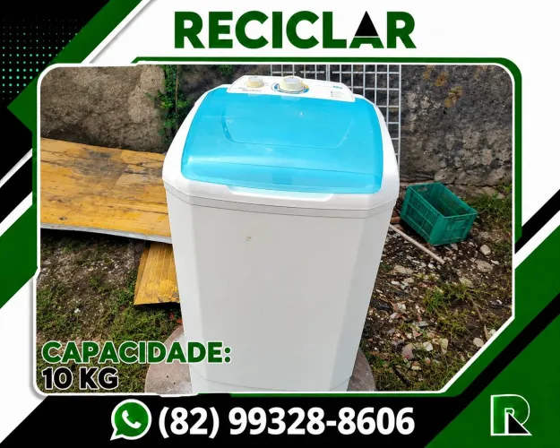 TANQUINHO DE LAVAR ROUPA BRITÂNIA, 10 KG, COM DEFEITO.
