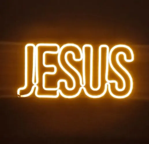 Luminaria Jesus - Led Neon