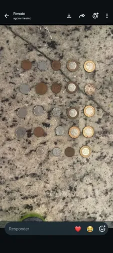 Moedas colecionar