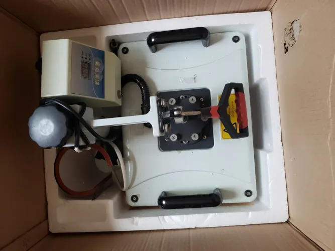 Máquina de sublimação Nagano 10 em 1 + acessórios