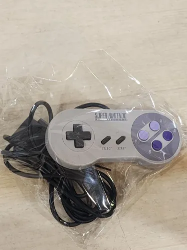 Controle seminovo original de super nintendo