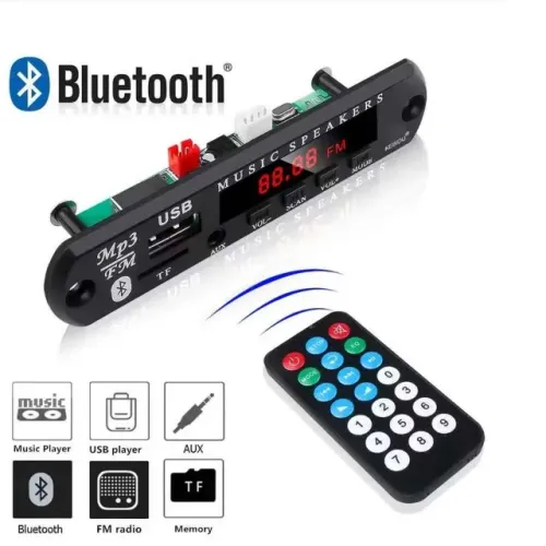 Placa Decodificadora Bluetooth Usb Mp3