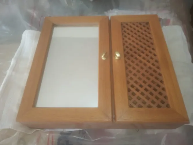 Armário madeira ideal para banheiro