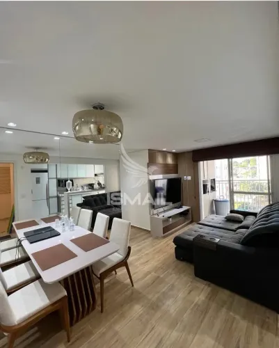 Lindo apartamento mobiliado e decorado 3 quartos