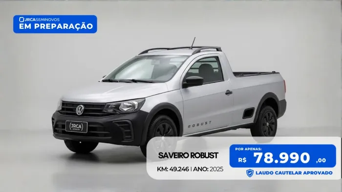Volkswagen Saveiro Robust 1.6 Total Flex 16V 2025
