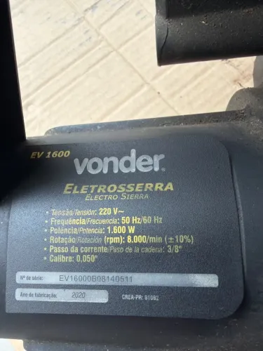 Eletrosserra Vonder