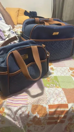 Bolsa Maternidade Masculina da marca Arte E Companhia - Perfeito Estado