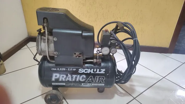 Compressor funcionando perfeitamente