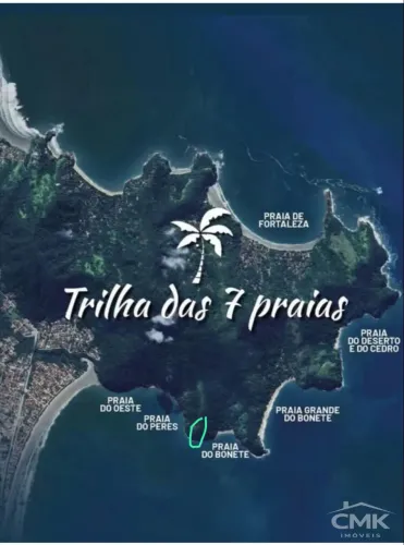 Terreno Pé na Costeira à Venda na Lagoinha, Ubatuba/SP - 5.548m² com Acesso Exclusivo