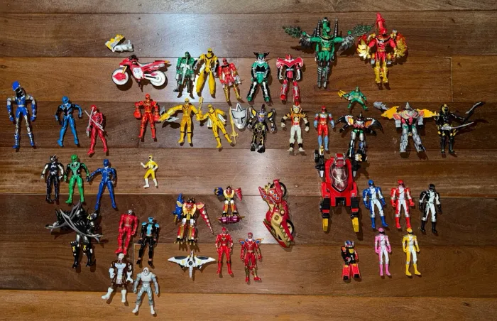 Lote power rangers antigo