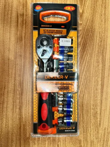 Kit chave catraca 14pc 