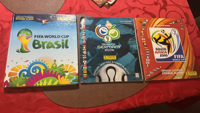 Álbum copa do mundo completos
