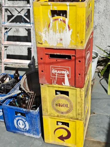 Engradado de cerveja
