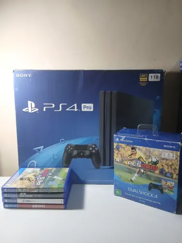 Ps4 Pro 1tb Completo