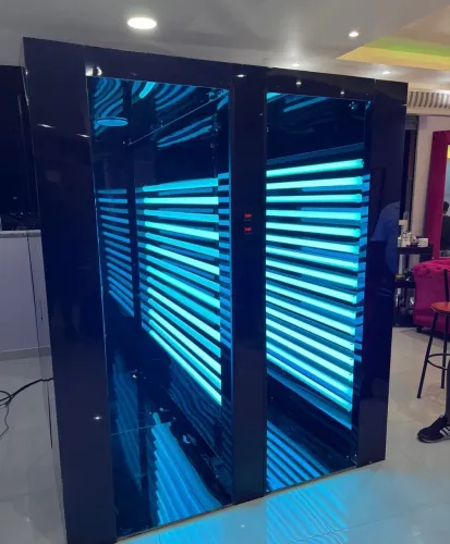 MÁQUINA 48 LÂMPADAS DE BRONZE