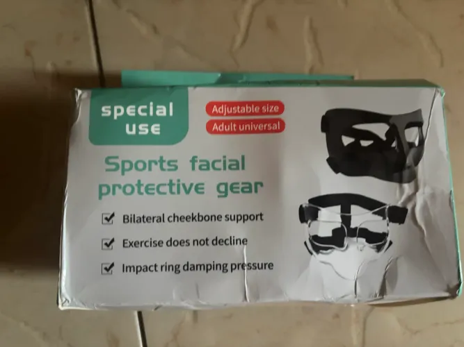 Máscara proteção facial esporte 