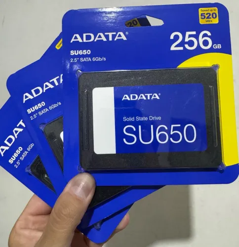Ssd 256gb Adata su650 2.5? Sata 6gb/s novo lacrado