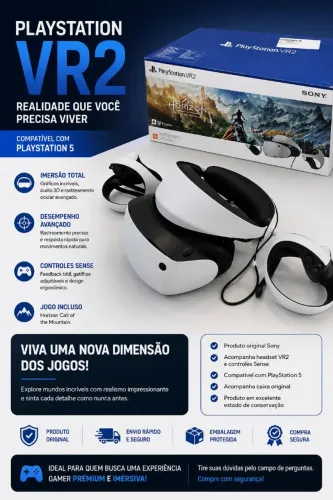 Óculos VR realidade virtual 
