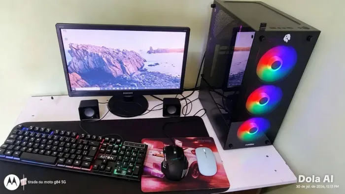 Vendo ou troco, Pc completo
