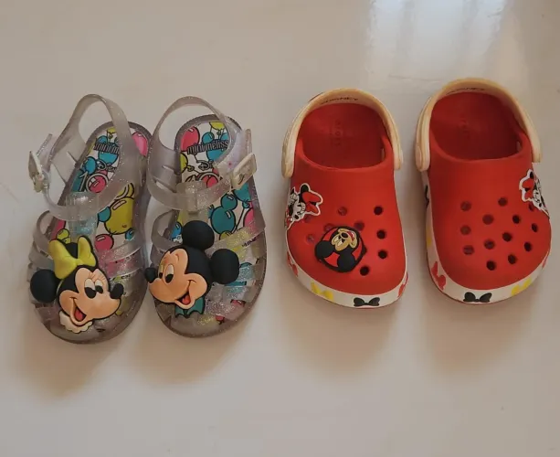 Melissa e Crocs originais da Minnie (infantil)