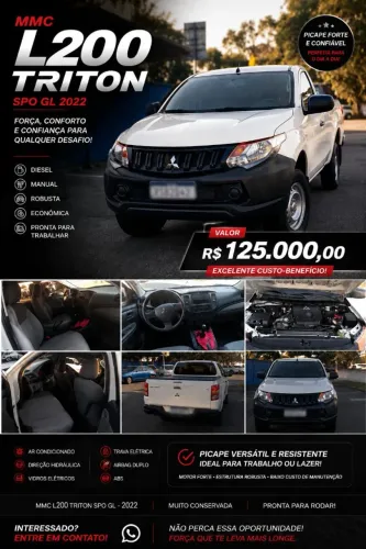Mitsubishi L200 Tri. Outd. GLX 2.4 CD 4X4 Die. MEC 2022