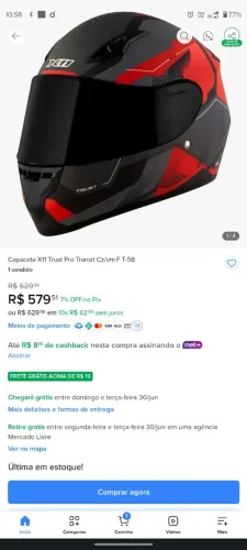 Capacete X11