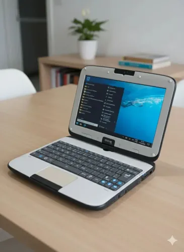Netbook CCE Intel Celeron - SSD Windows 7 Otimizado - Bateria +2h - Bom Estado